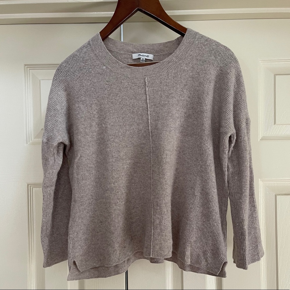 Madewell Waffle Wool Sweater
